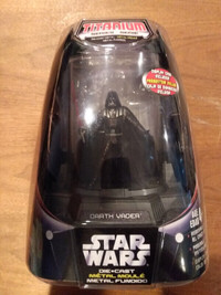 Darth Vader Starwars Titanium Series Die-cast Statue 2005 MIB