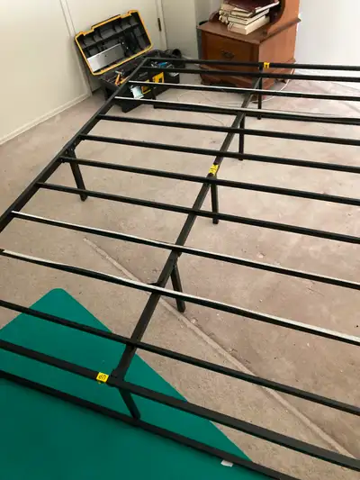 Bed Frame - Queen Size, Metal, View more