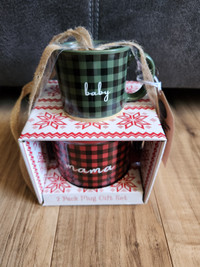 BRAND NEW / NEVER USED Mom & Baby Mug holiday gift set
