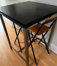 Fire sale.  Granite industrial custom table