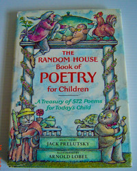 Vintage The Random House Book of Poetry for Children - 1983 - HC