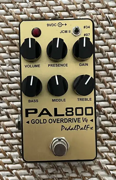 PedalPalFX PAL800 - JCM800 overdrive pedal, View more