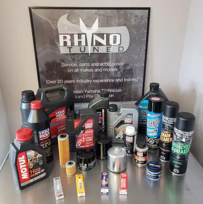 SALE ON NOW! All in-stock standard and heavy duty tubes, oils, filters, spark plugs, etc. Up to 20%...