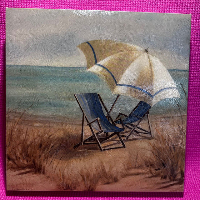Set of 2 beach pictures Carol Robinson artist in Home Décor & Accents in Oshawa / Durham Region - Image 3