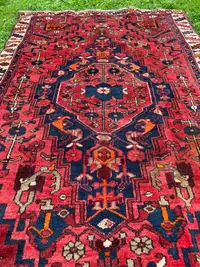 Persian Bakhtiari wool handmade rug