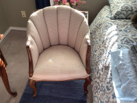 Small upholstered chair