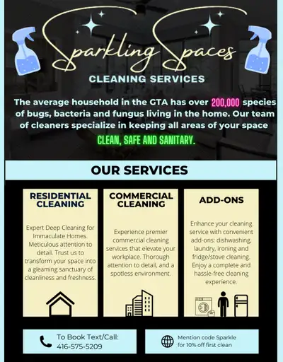 Hiring: Female Cleaners in Mississauga, View more