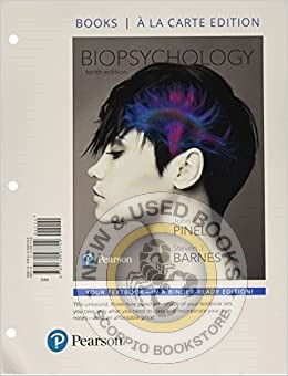 Biopsychology 10th Edition by John P. J. Pinel 9780134567709 in Textbooks in Mississauga / Peel Region