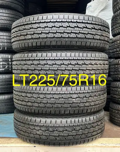 LT225/75R16 General Grabber HTS ***** 4 NEW TAKE OFF TIRES / NO RIMS ***** BRAND: GENERAL MODEL: GRA...
