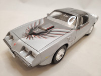 1979 Pontiac Firebird Trans Am Silver T/A 6.6 1:18 Diecast Rare