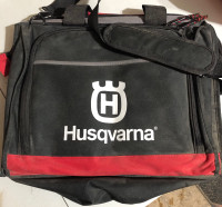 Husqvarna Soft Tool Bag  Pockets Full Zip Shoulder Strap 