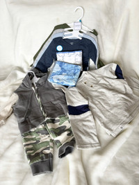 Baby Boy cloths and crib sheet
