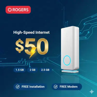 Stop Buffering: Upgrade to Rogers Gigabit Speeds Today!, View more