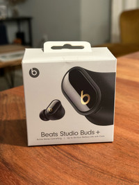 BNIB Beats Studio Buds Plus (Black/Gold)