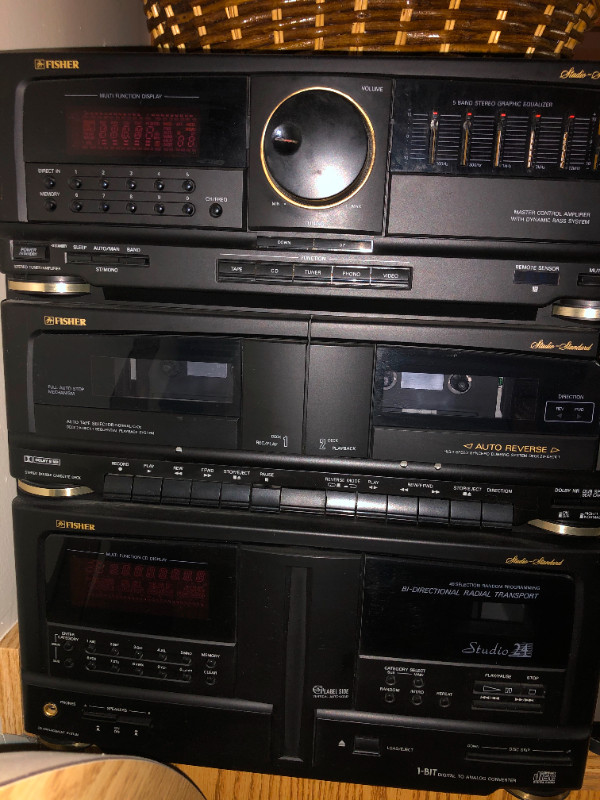 Fisher stereo system for sale  