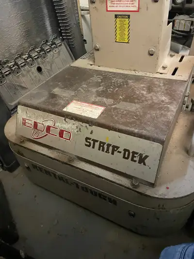 Edco strip dek model tcg2e3, View more