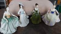 3 Royal  Doulton figurines Margaret, Fleur, Lisa