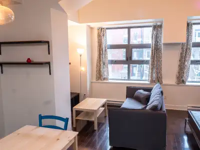 Available July 1st 2025 Large studio (50m2-500sqft) - FURNISHED In the heart of the Mont Royal plate...