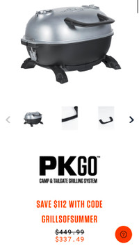 PK Go Grill and Smoker