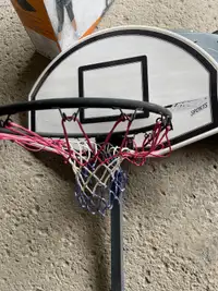 Basketball hoop net adjustable stand