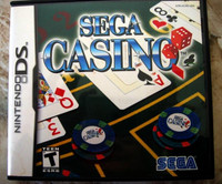 Nintendo DS Sega Casino livre d'instruction du jeu.