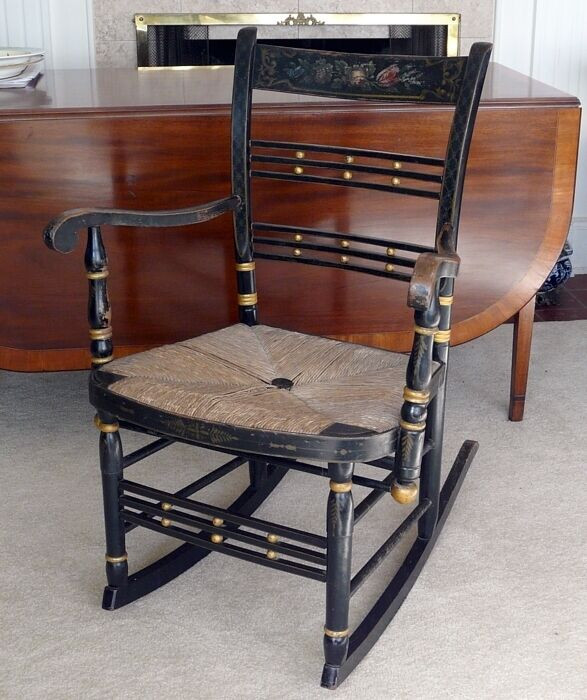 Antique Sheraton “Fancy Chair” & Victorian Petite Settee in Home Décor & Accents in Kingston