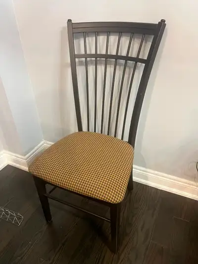 Set of 4 Shermag Spindle-Back Dining Chairs, Made in Canada, View more