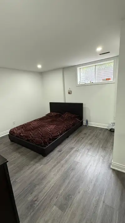 One room (attached washroom) in brand new basement for rent