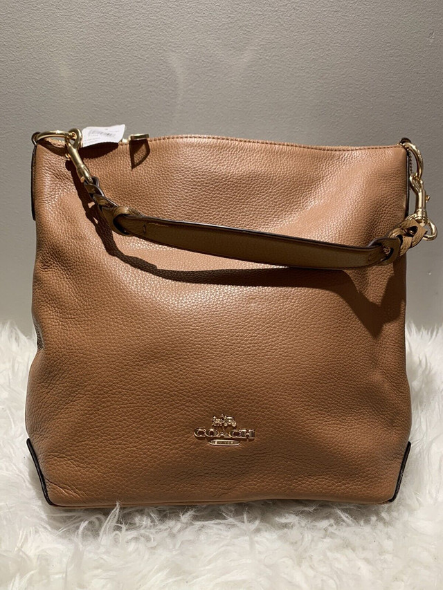 Authentic Coach bag and wallet, tan leather, new with tags in Women's - Bags & Wallets in City of Toronto - Image 3