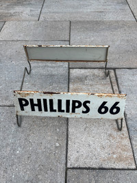 1960's PHILLIPS 66 Tire DisplayStand Rack Sign. Petroliana