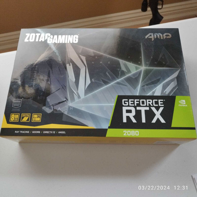 RTX 2080 ZOTAC Gaming in Desktop Computers in Hamilton