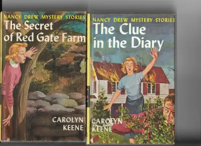 Nine Nancy Drew Hardcovers, View more