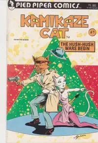 Pied Piper Comics - Kamikaze Cat - Issue #1 - Mature Readers