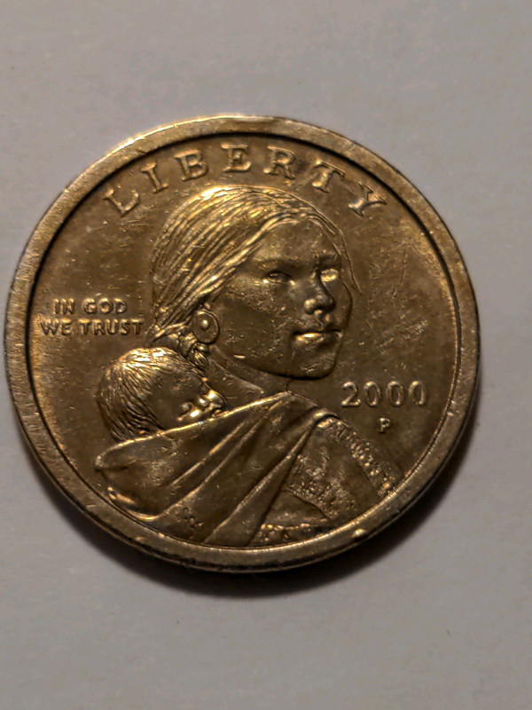 USA Coin 2000 P
Sacagawea Dollar. in Arts & Collectibles in Mississauga / Peel Region - Image 2