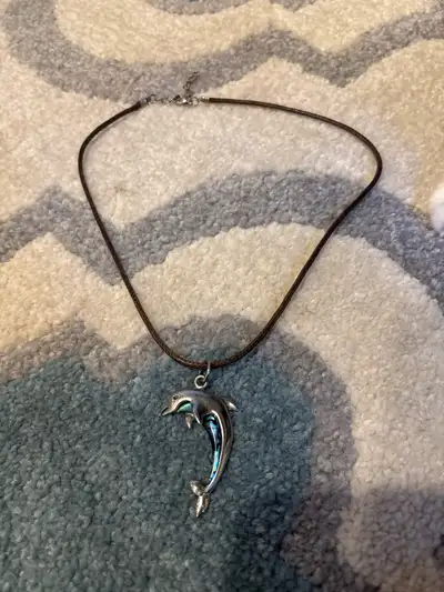 Dolphin necklace , View more