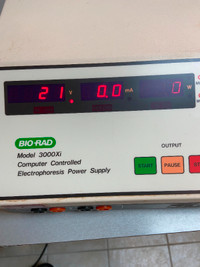 Bio Rad 3000Xi Computer Controlled Electrophoresis Power Supply