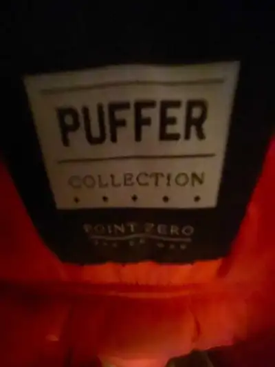 Snuggle up in style with this Point Zero puffer jacket, beautiful Orange and navy colour, perfect fo...