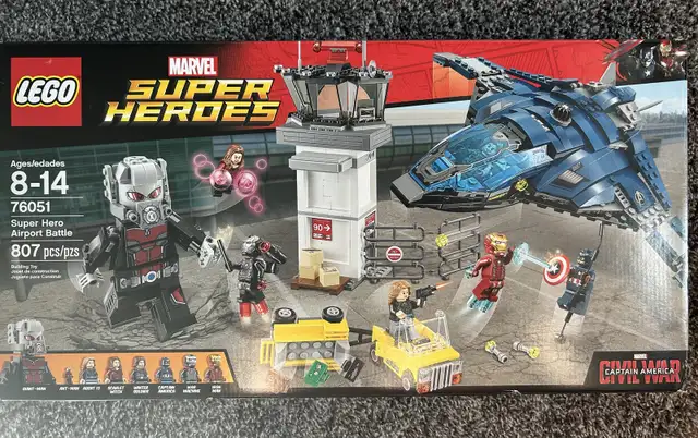 76051 LEGO Captain America Civil War Super Hero Airport Battle