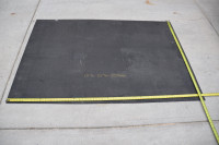Truck rubber camper mat for short box RV