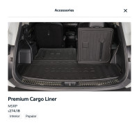 Tapis valise OEM Kia pour Telluride