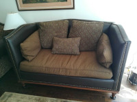 2 Seater Loveboy and feather cushions