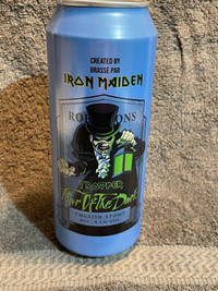 Iron Maiden "Fear Of The Dark" Empty Beer Can 500ml