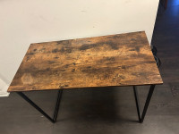 Wooden Top Desk - 39 inches