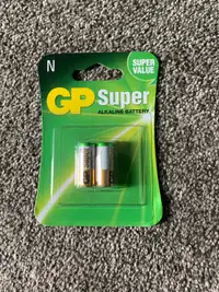 Size N battery - 2 pack