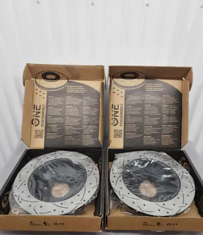 New! Hyundai Santa Fe Kia Sorento Sedona Rear Disc Brake Rotors, View more