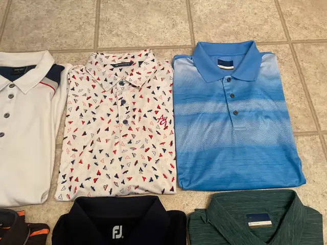 Men’s Golf shirts - Hugo Boss, Footjoy etc 63351297087619122