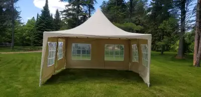 Approximately 13x13 Party tent New condition