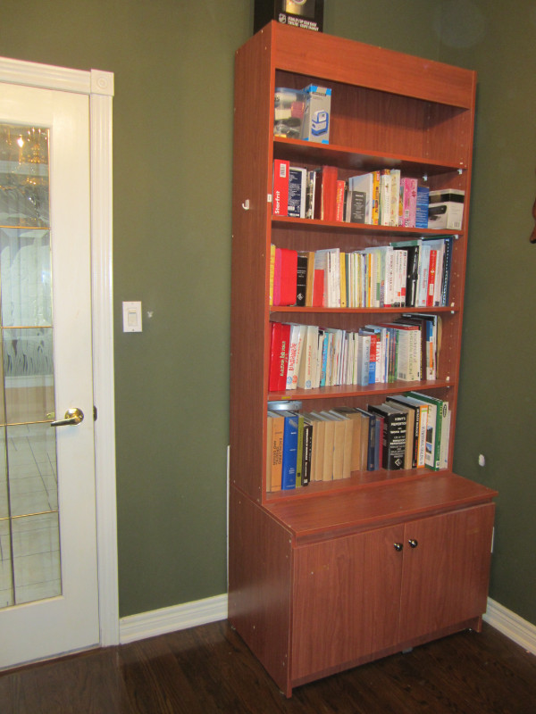 This is Custom Made Bookcase  with  Lots of  Adjustable  Shelves in Bookcases & Shelving Units in City of Toronto