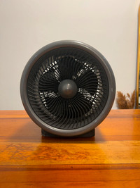 NOMA Turbo Mechanical Utility Space Fan Heater, 1500W, Black