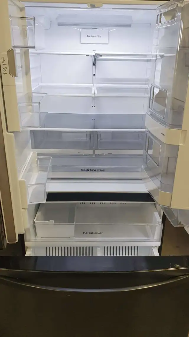 SALE! Refrigerator “LG” H70/W36/D33 Black Matte Stainless Steel  in Refrigerators in City of Toronto - Image 4